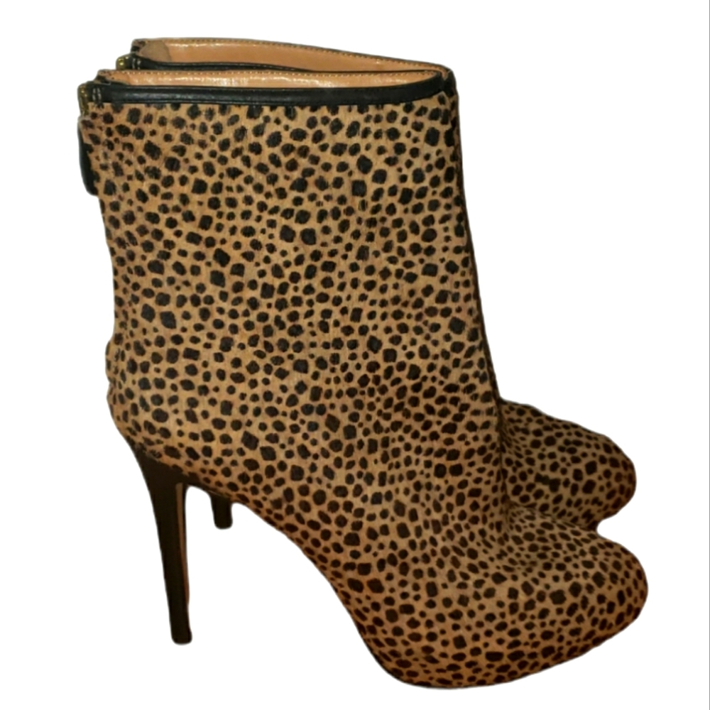 Ann Taylor Pony Skin Heels
